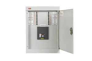 EMCX25-W324F – Minicenter DB, 24 way, 250A, flush, plain, with busbar