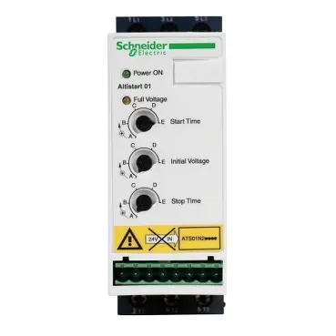 Soft Start - Soft Stop units from 1.5 to 15 Kw 3 Phase 380-415 V